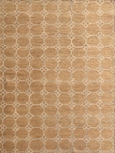 Carpetmantra Gold Jute Carpet 5.7ft X 7.10ft
