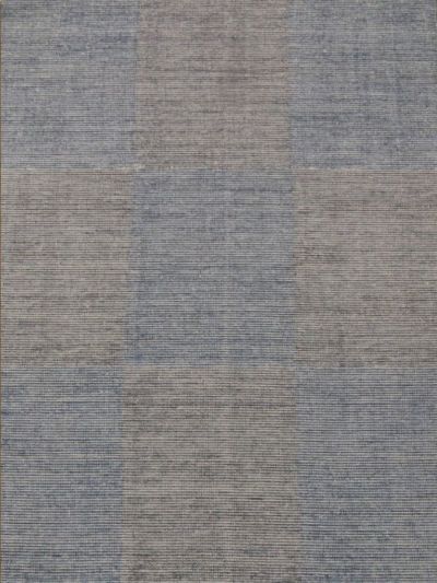 Carpetmantra textured grey silver Carpet 4.6ft X 6.6ft