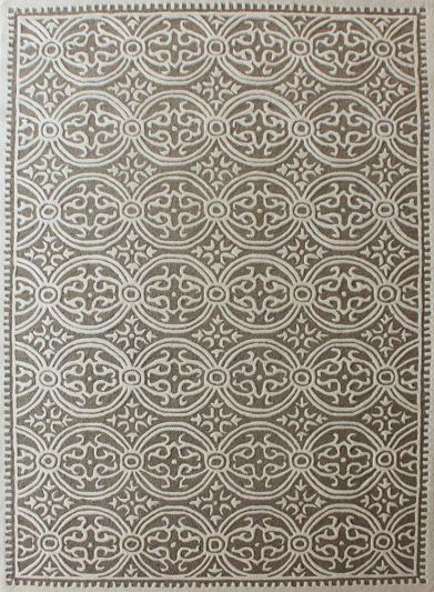 Carpetmantra Chikoo Modern Carpet 6ft X 9ft