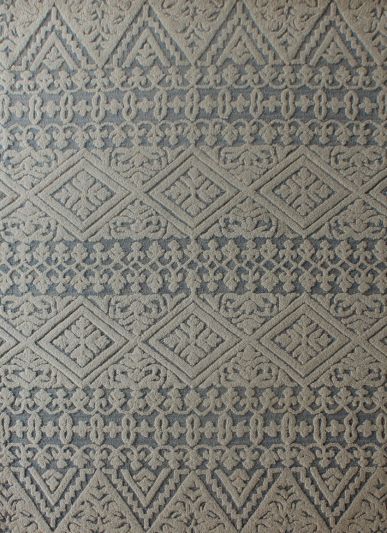 Carpetmantra White Modern Carpet 5ft X 8ft