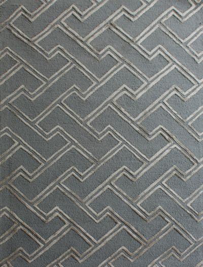 Carpetmantra Grey Modern Carpet 4ft X 6ft