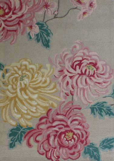 Carpetmantra Multi Floral Carpet 5.3ftX 7.7ft