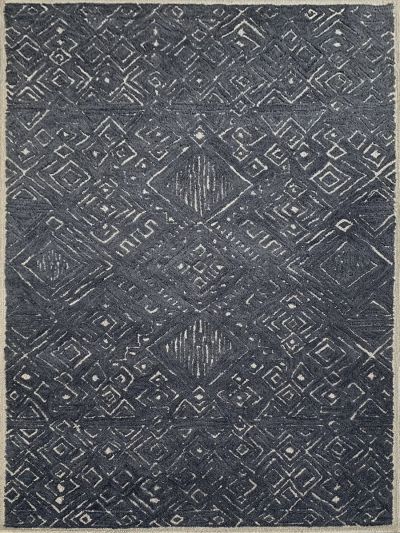 Carpetmantra Charcoal Modern Carpet 5ft x 8ft 