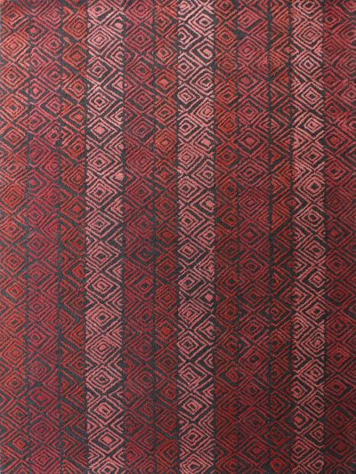 Carpetmantra Rust Modern Carpet 5ft x 8ft 