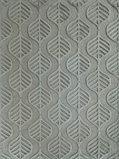 Carpetmantra Green Modern Carpet  4.6ft x 6.6ft 