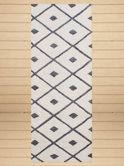 Carpet Mantra White Runner Carpet 