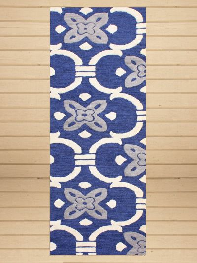 Carpet Mantra Blue Runner Carpet 