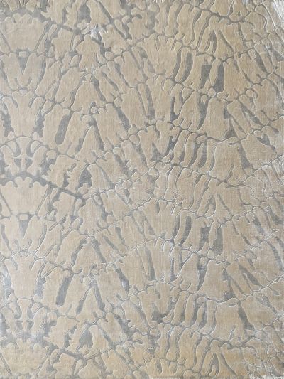 Carpetmantra Beige Abstract Carpet 4.6ft X 6.6ft