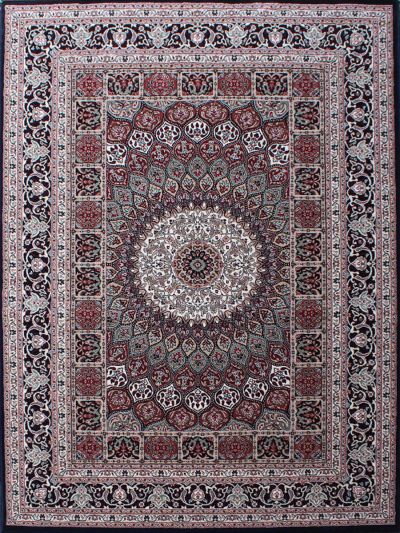 Carpetmantra Persian Traditional Black Carpet  