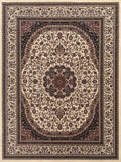 Carpetmantra Persian Traditional White Carpet 7.11ft X 10.7ft