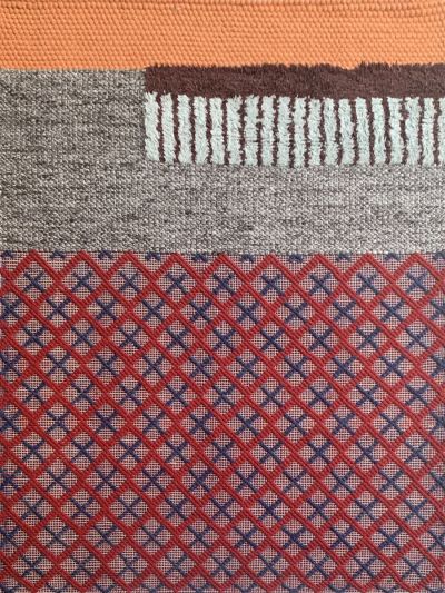 Carpetmantra Hand Woven Mutli Carpet 4.6ft X 6.6ft