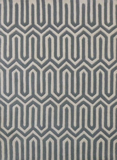 Carpet Mantra Grey modern carpet 3.11ft x 5.7ft 