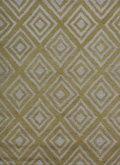 Carpet Mantra Gold Modern Carpet 3.5ft X 5.5ft 