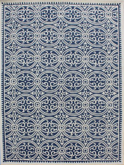 Carpet Mantra Blue Modern Carpet 