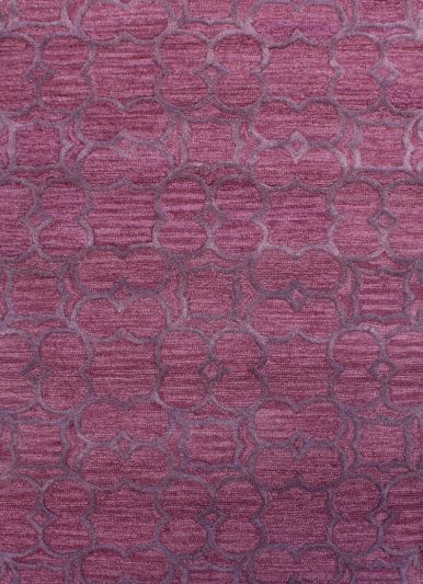 Carpetmantra Purple Modern Carpet 3.5ft X 5.5ft 