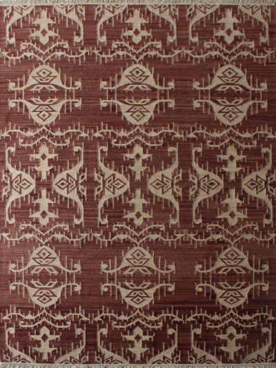 Carpetmantra Flatweave Durrie Carpet 5.2ft x 8.0ft